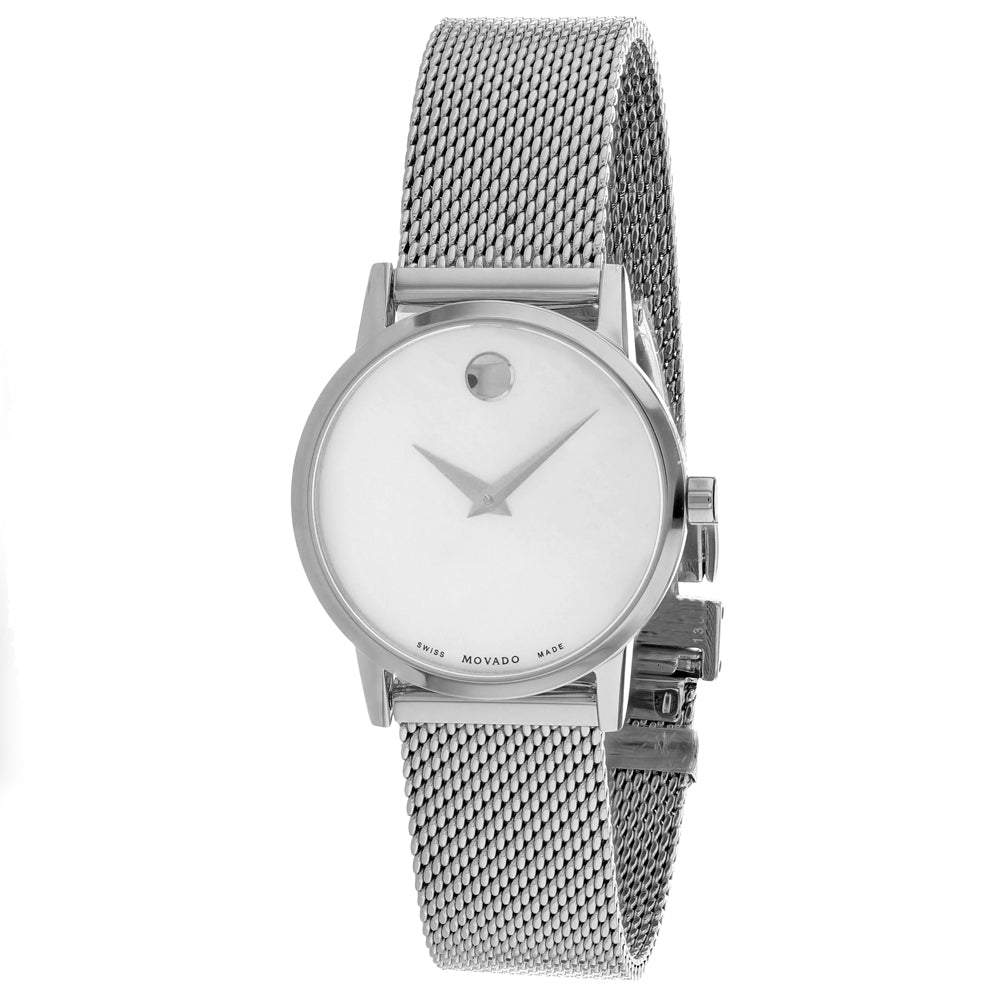 Movado Women's Museum Silver Dial Watch - 607350