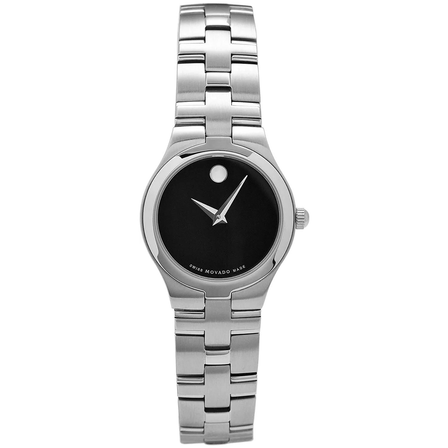 Movado Women's Juro Black Dial Watch - 607444