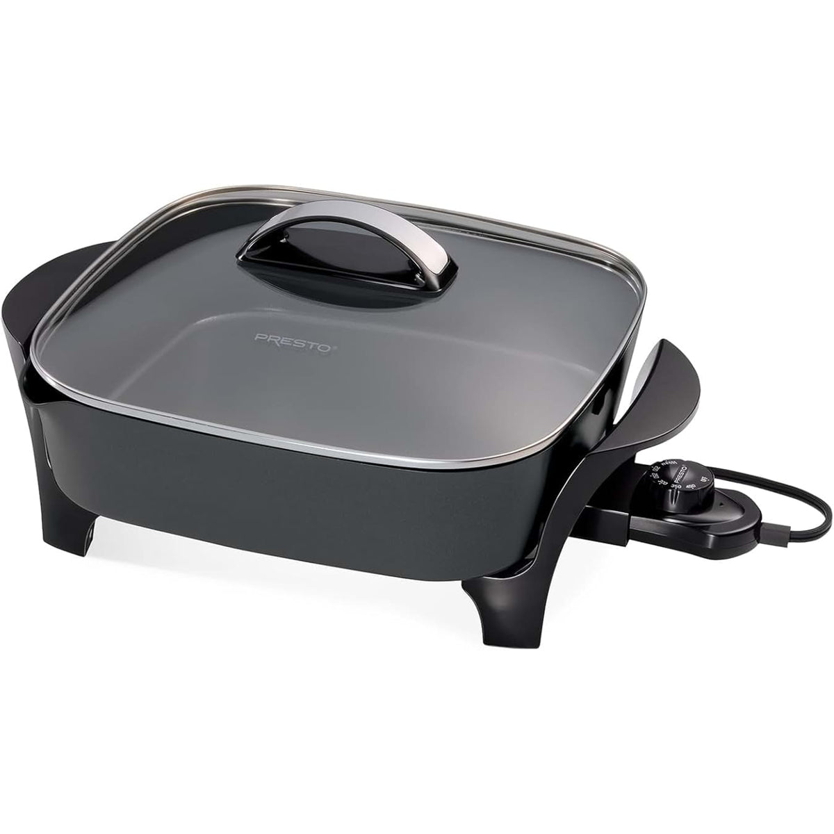 Presto 12-Inch Electric Skillet W/Glass Lid - 07117