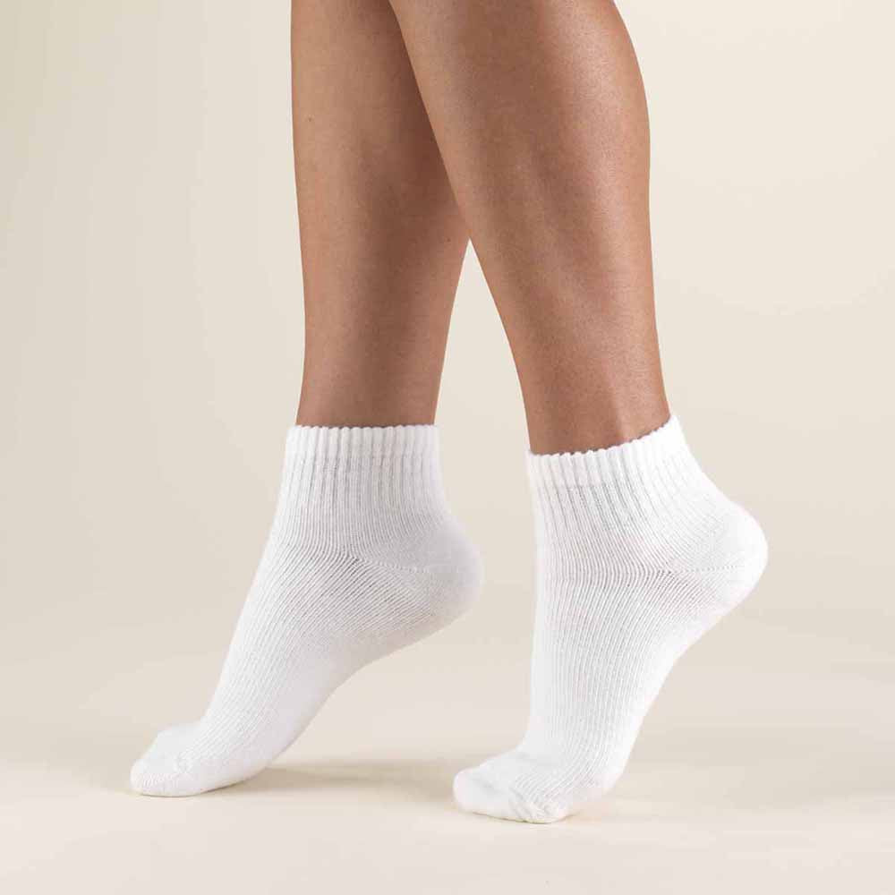 6 Pair Cotton Ankle Socks Breathable Soft and Durable