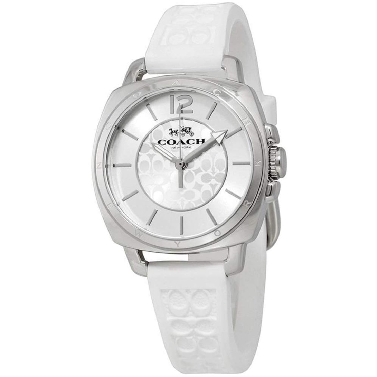 Coach Women's Boyfriend Silver Dial Watch - 14503146