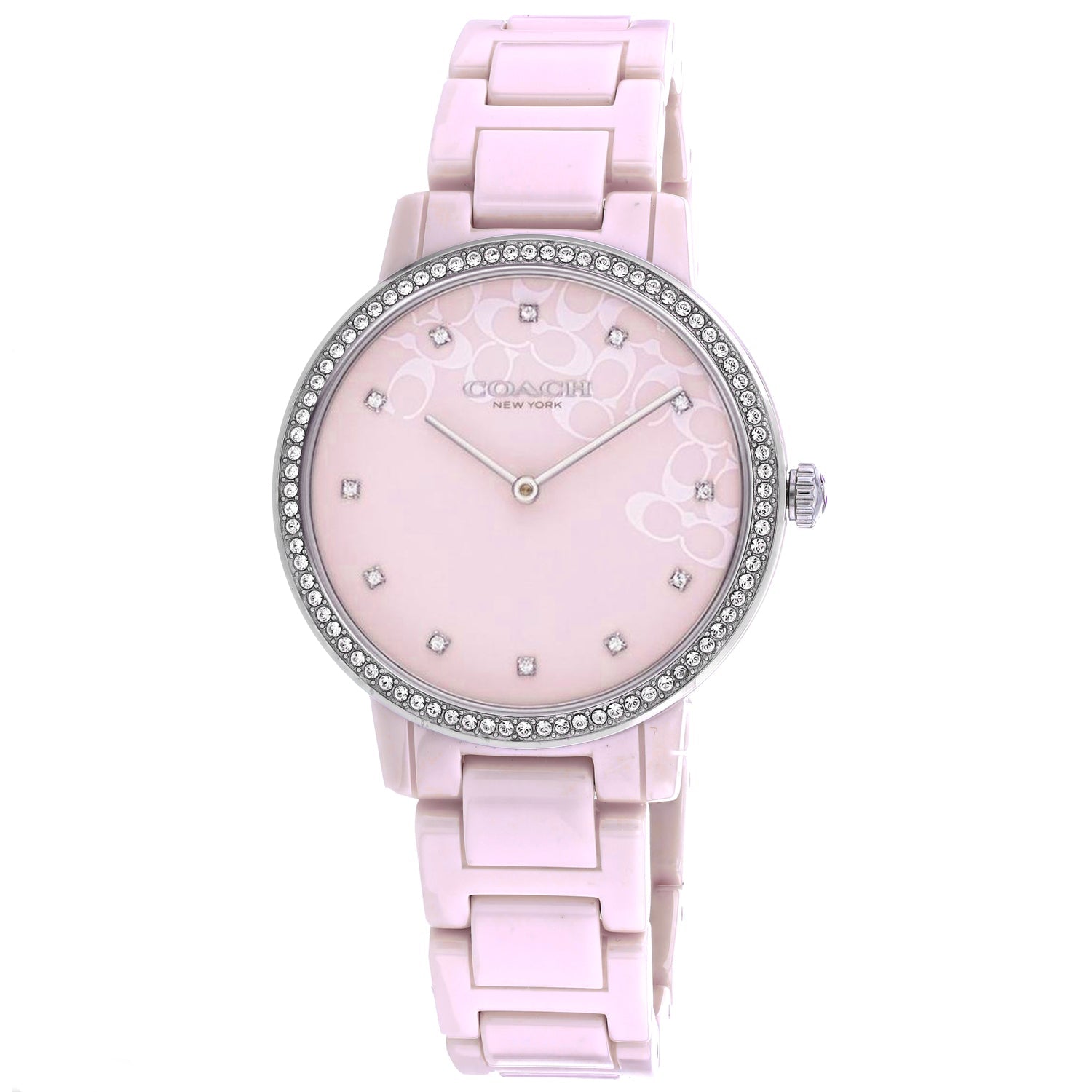 Coach Women's Audrey Pink Dial Watch - 14503500