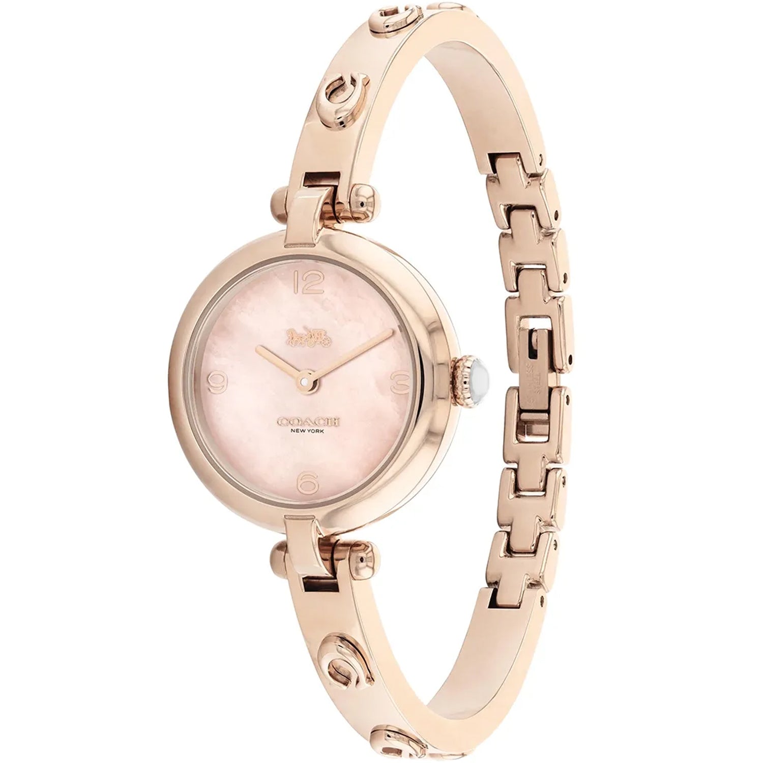 Coach Women's Cary Rose gold MOP Dial Watch - 14504007