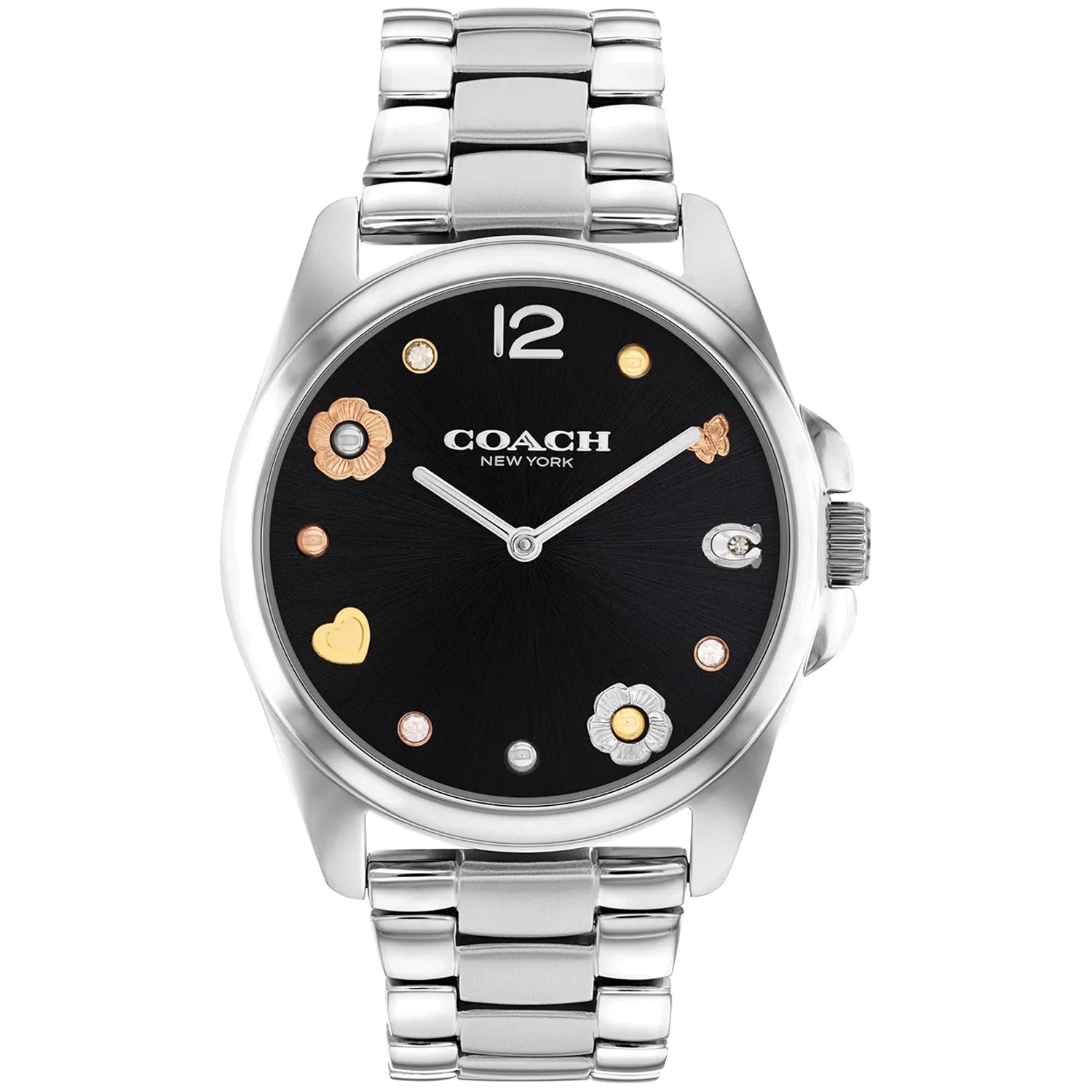 Coach Women's Greyson Black Dial Watch - 14504024