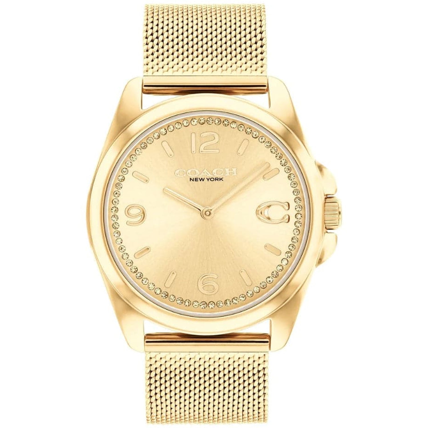 Coach Women's Greyson Gold Dial Watch - 14504144