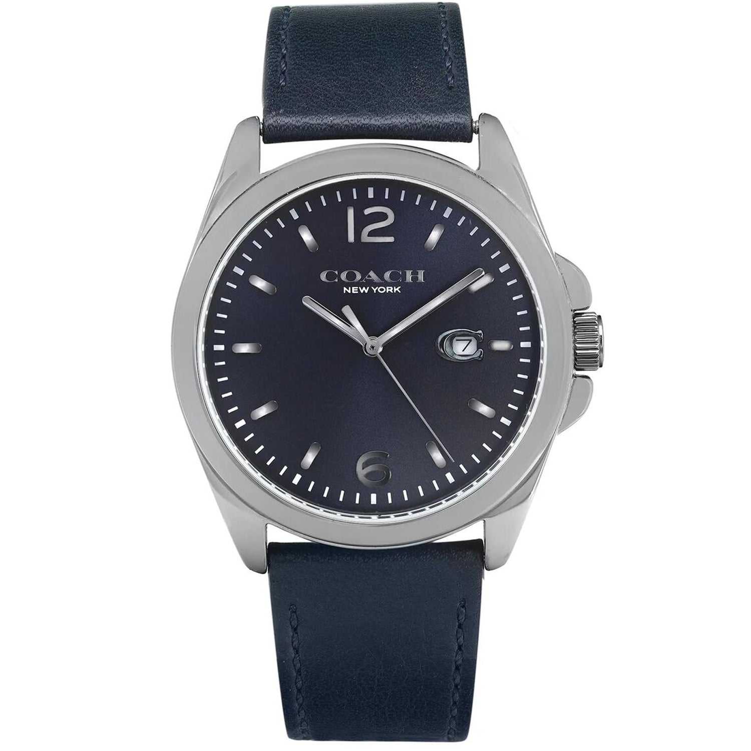 Coach Men's Greyson Navy blue Dial Watch - 14602587