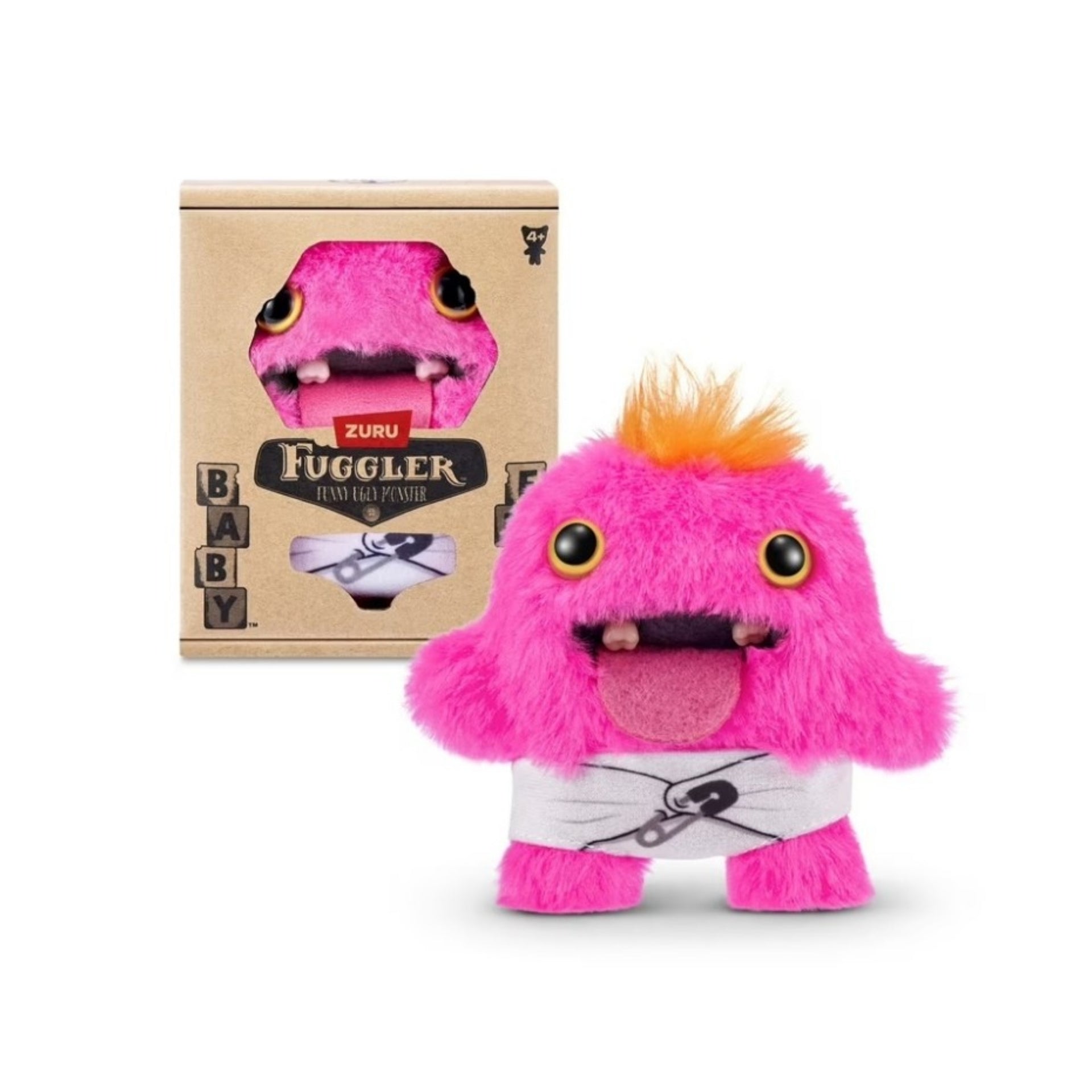 Zuru Fuggler Baby Fugg Series 3 Oogah Boogah 3.5 Inch Plush Toy