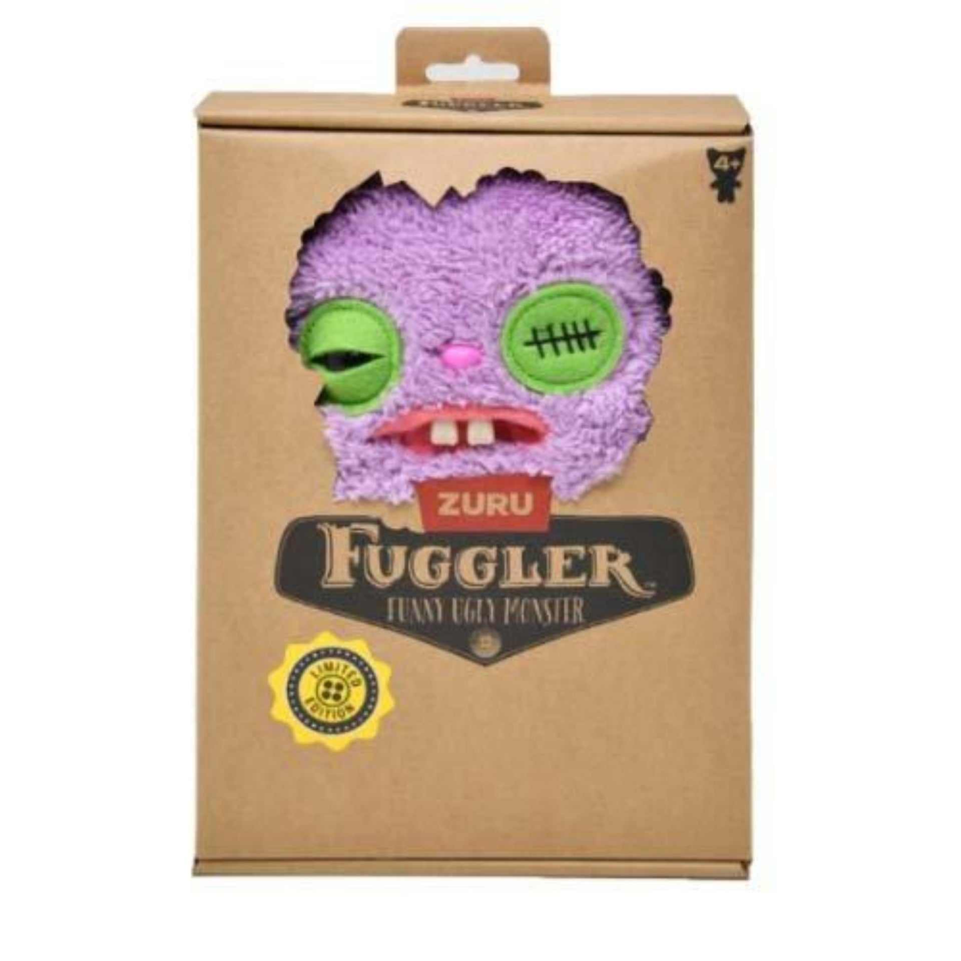 Zuru Fuggler Limited Edition Light Purple Funny Ugly Monster Plush Toy 9 Inch
