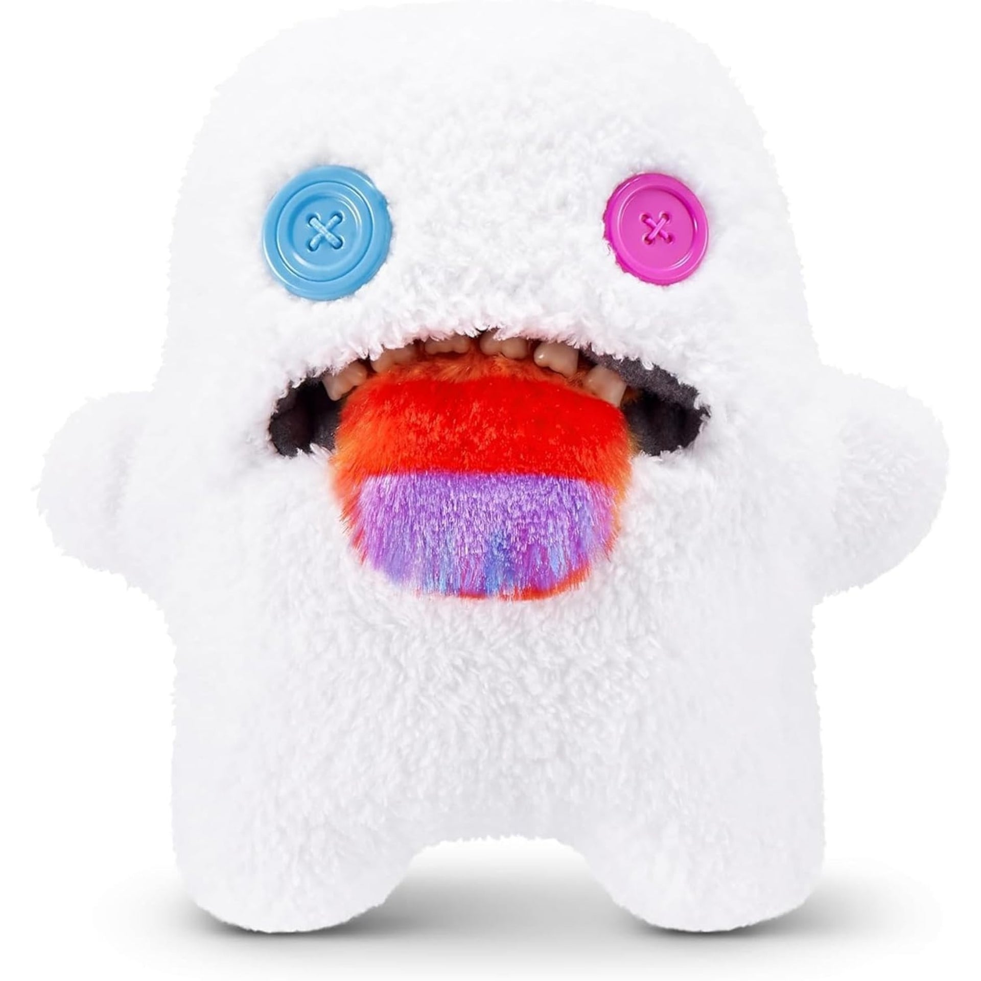 Zuru Fugglers Hairy Fuggs Oogah Boogah Rainbow Tongue 9 Inch Plush Toy