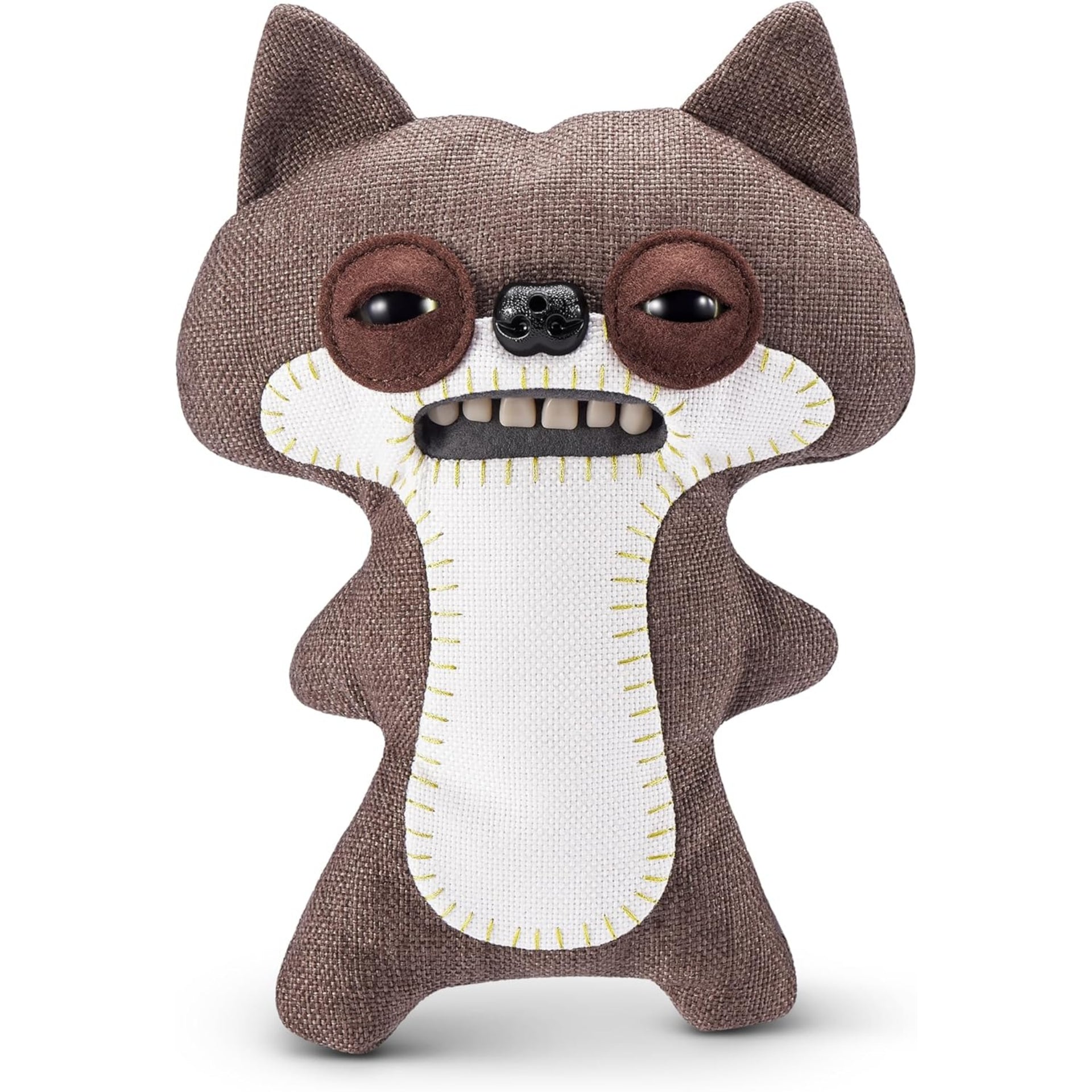 Zuru Fuggler Fart Face Suspicious Fox Chase Funny Ugly Monster Plush Toy 9 Inch