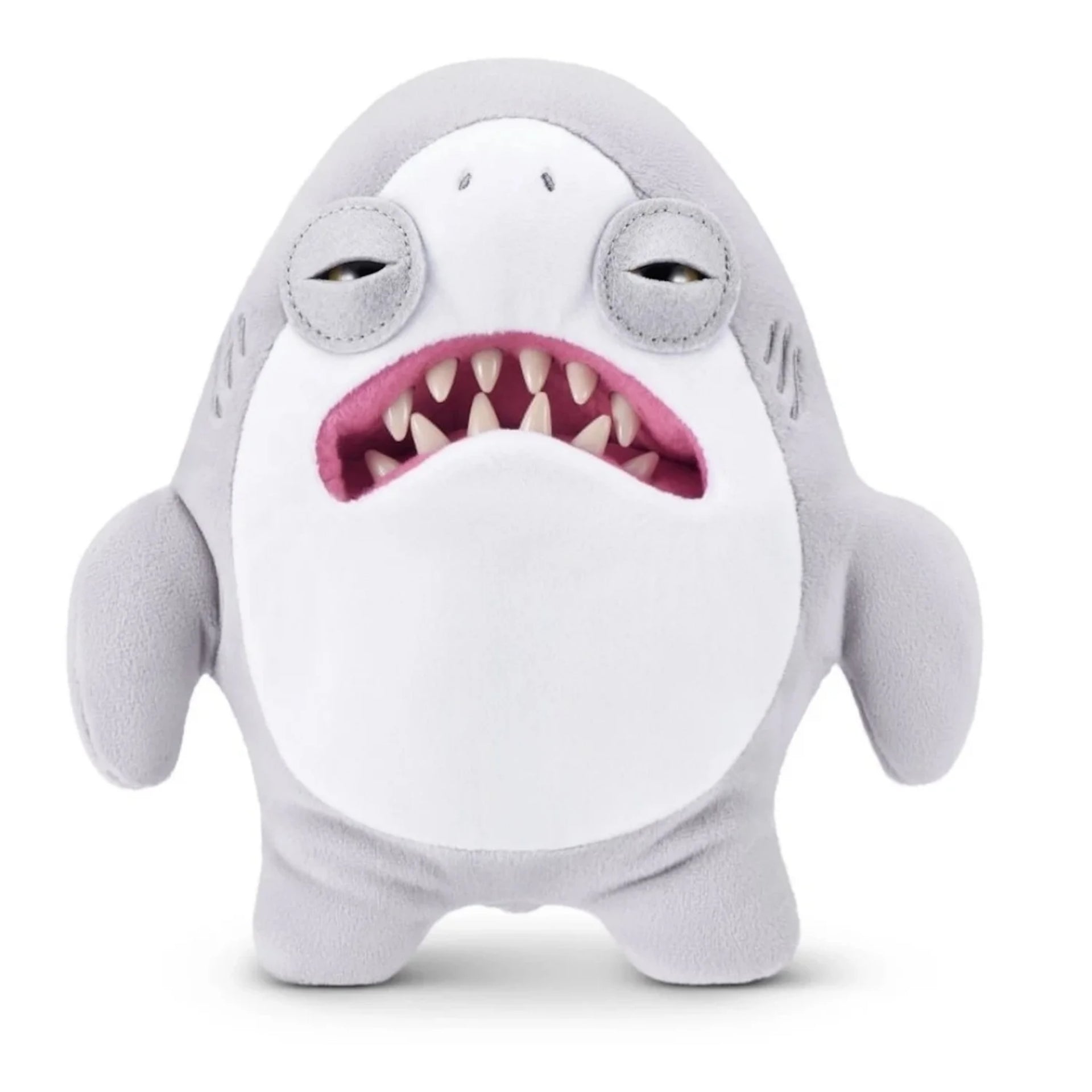 Zuru Fuggler x Jaws 50th Anniversary Grey 9 Inch Plush Toy Funny Ugly Monster