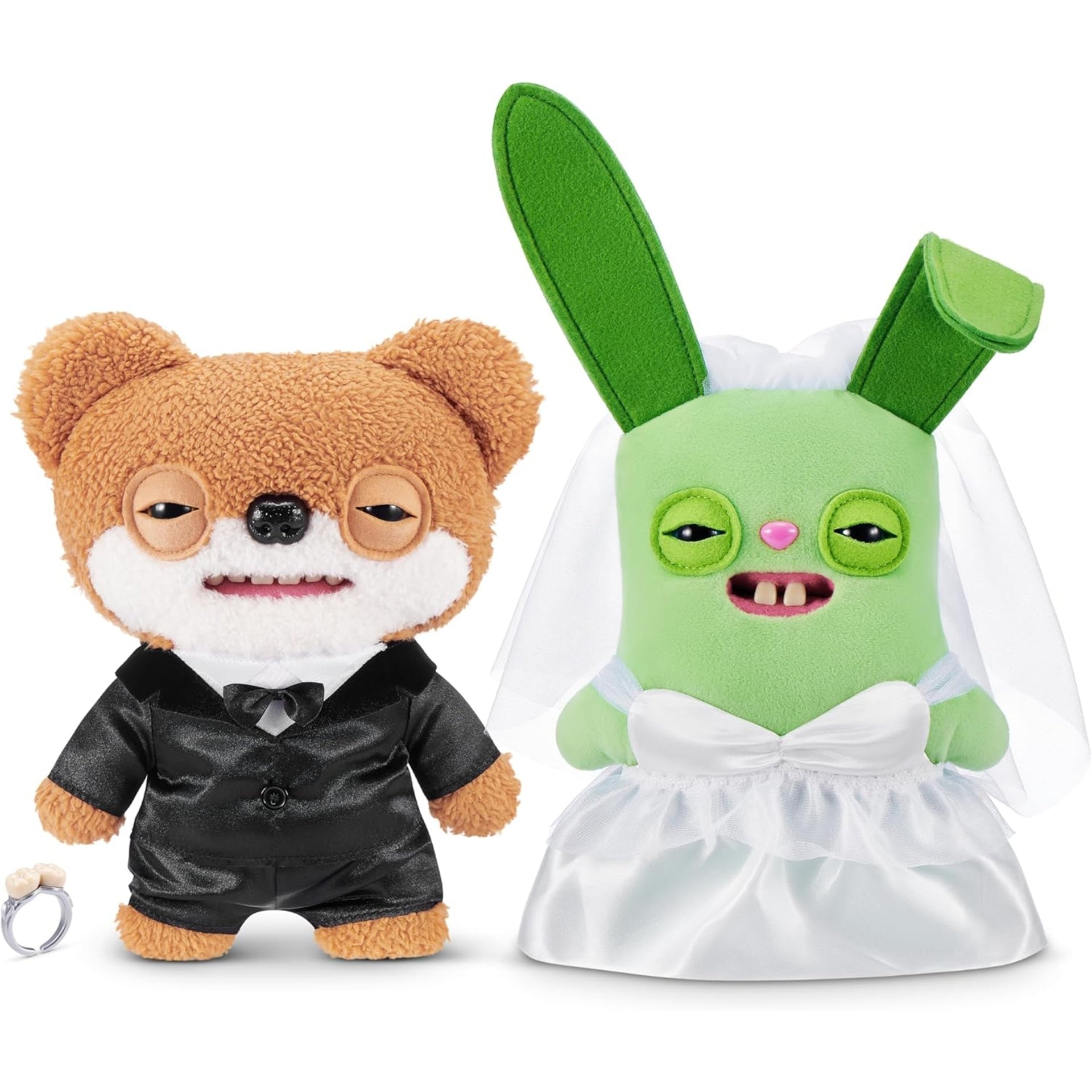 Zuru Fuggler Limited Edition Wedding Fuggs 2-Pack 9 Inch Plush Set