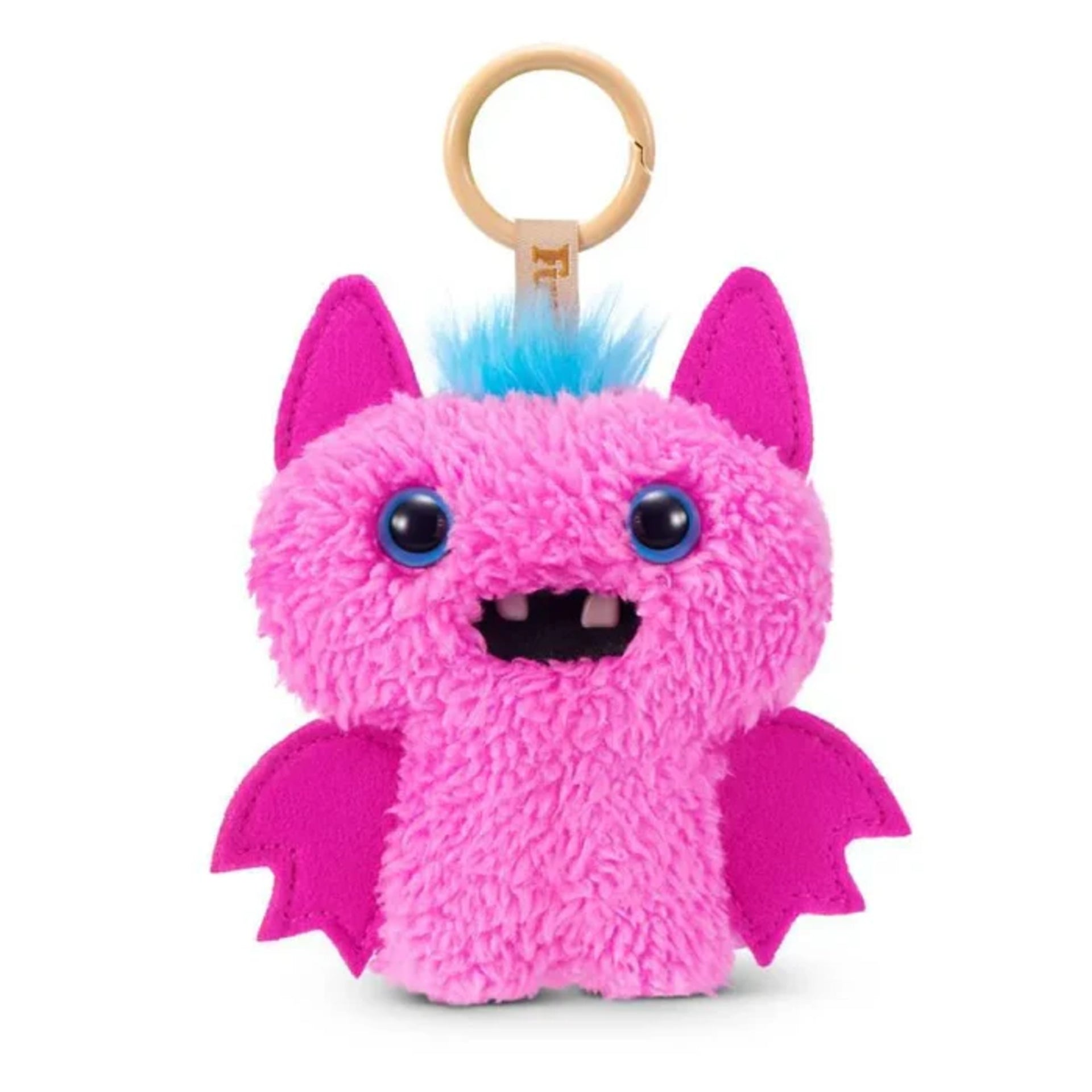 ZURU Fuggler Baby Pinkles Winged Bat 3.5 Inch Plush Keychain