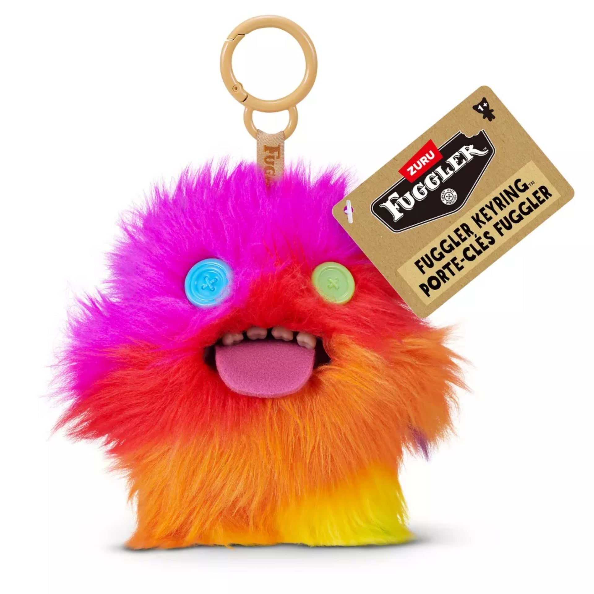 Zuru Fuggler Mini Fuggler Oogah Boogah 5 Inch Plush Keyring