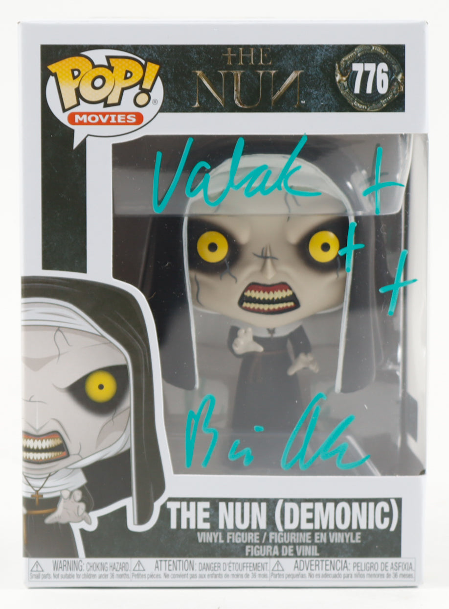 Bonnie Aarons Signed "The Nun" #776 Funko Pop! inscribed "Valak" (PA)