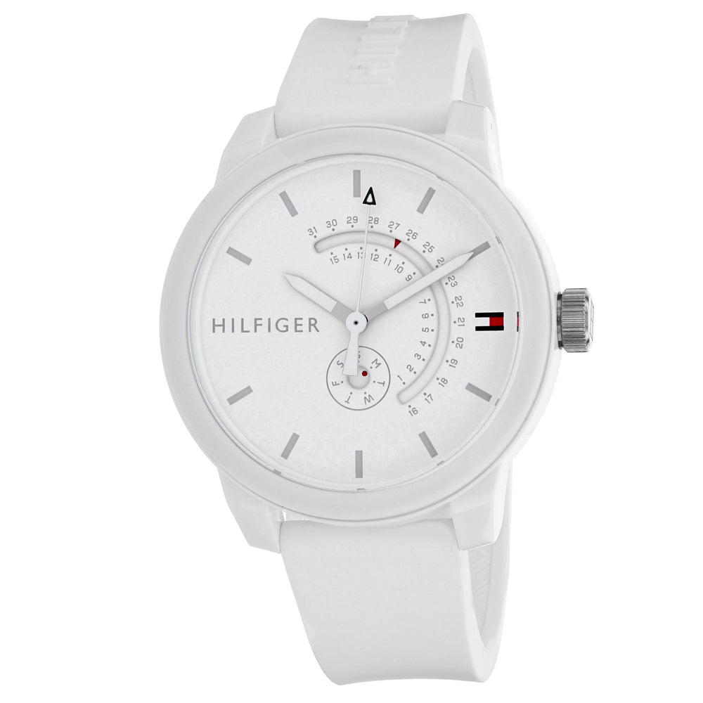 Tommy Hilfiger Women's Denim White Dial Watch - 1791481