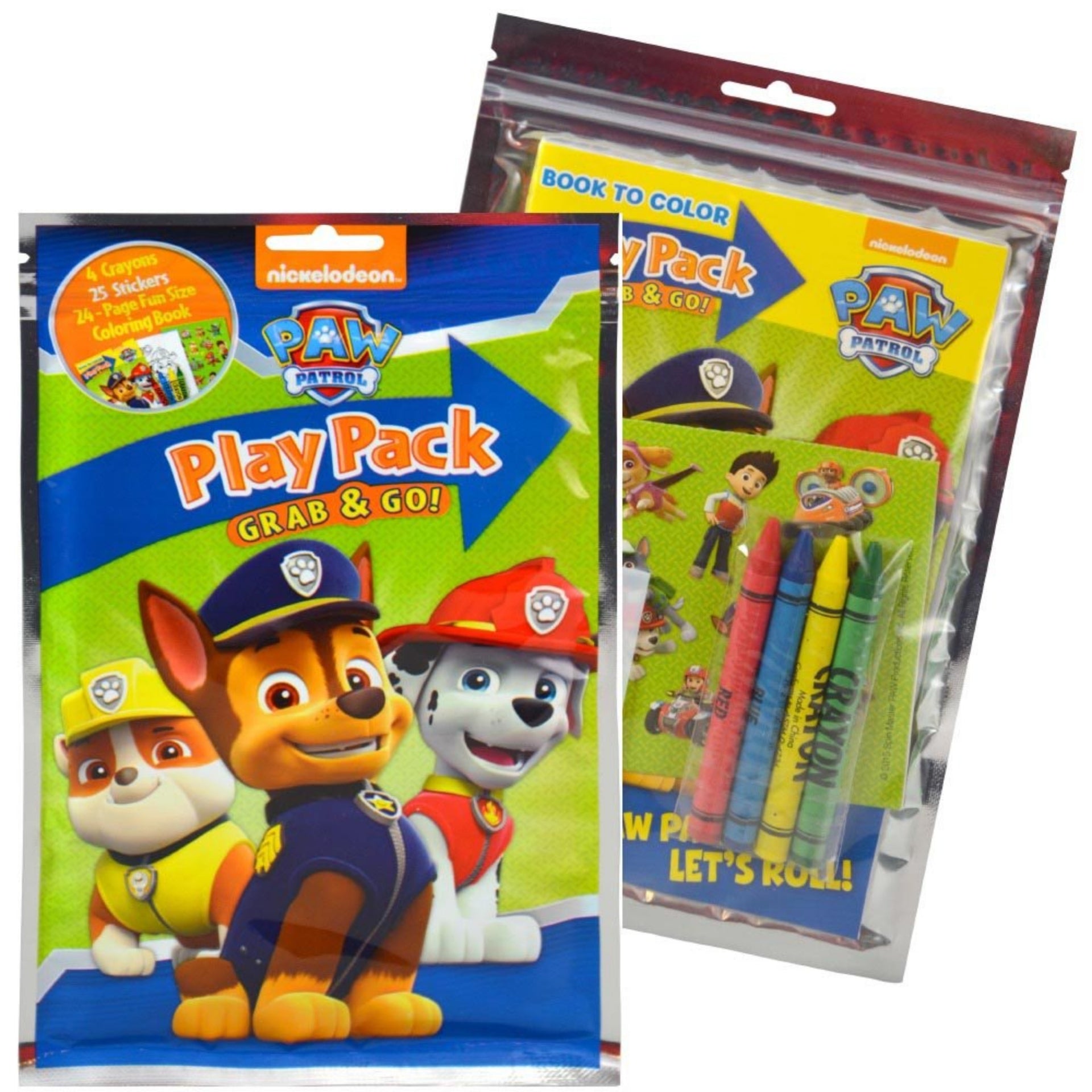 Paw Patrol Grab and Go Play Pack