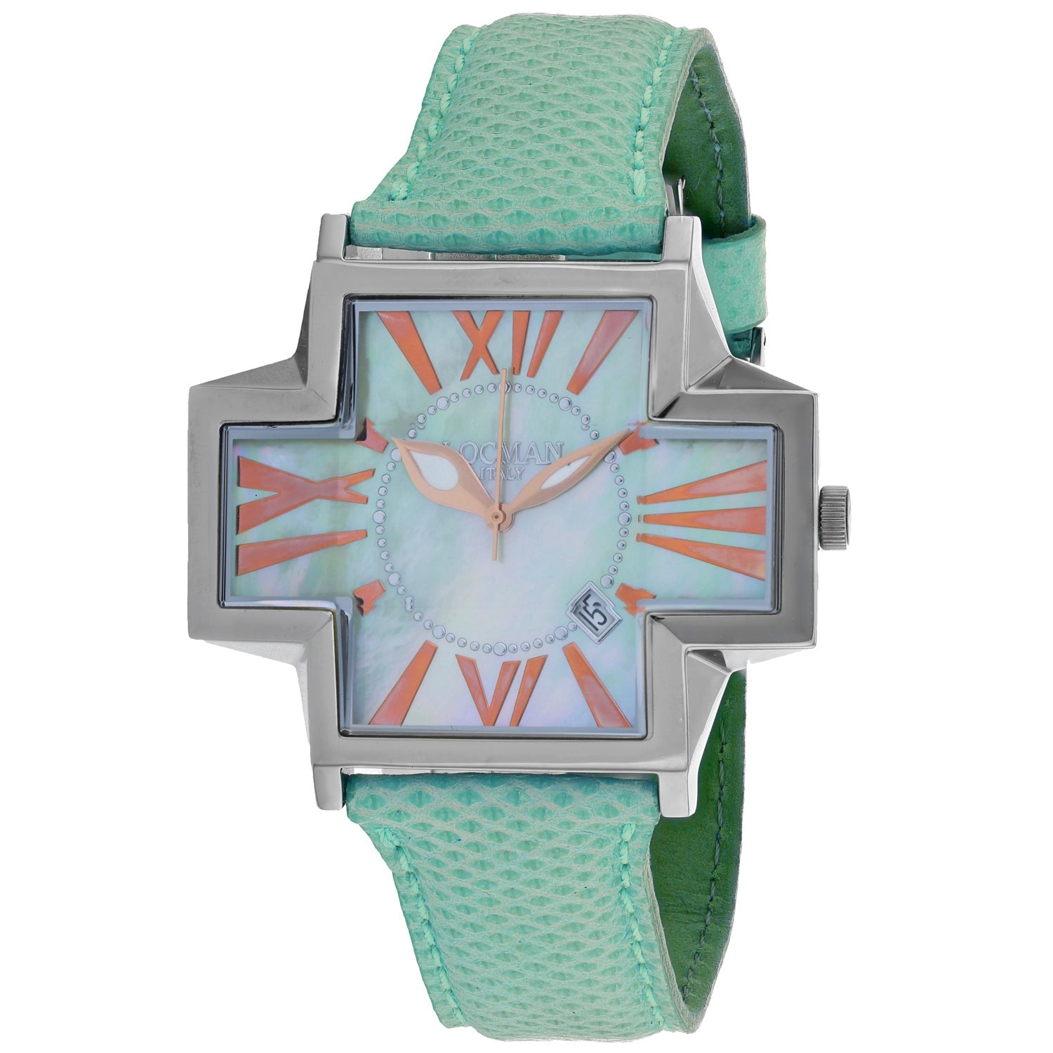 Locman Women's Italy Plus Mother of Pearl Dial Watch - 180MOPSK/SK KS