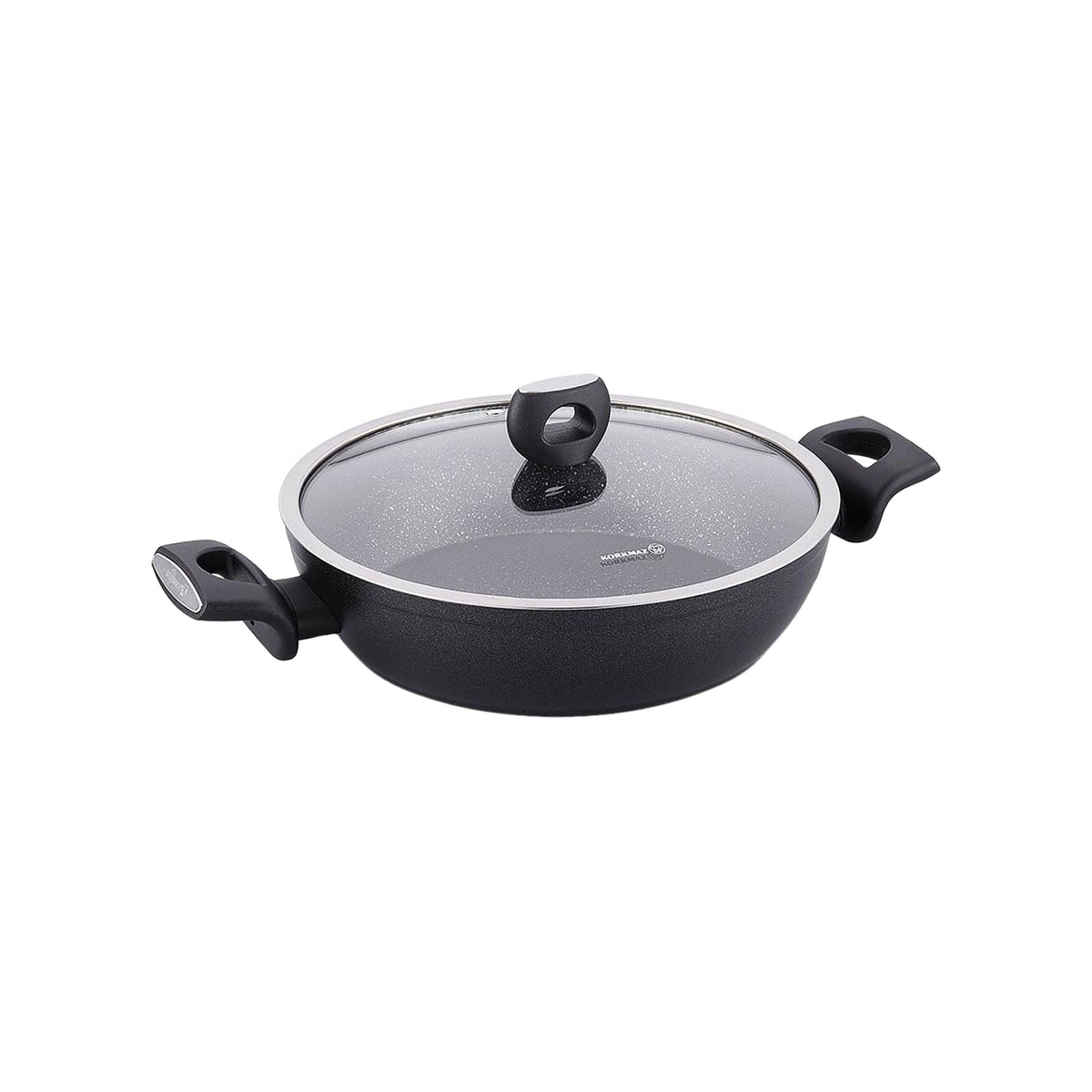 Nora Granita Low Casserole 24X5.8 - Granite - A2943