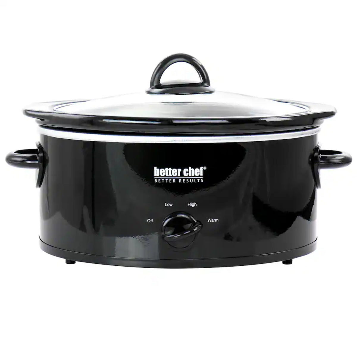 Better Chef 3-Quart Slow Cooker With Removable Stoneware Crock - Oval - IM-463B
