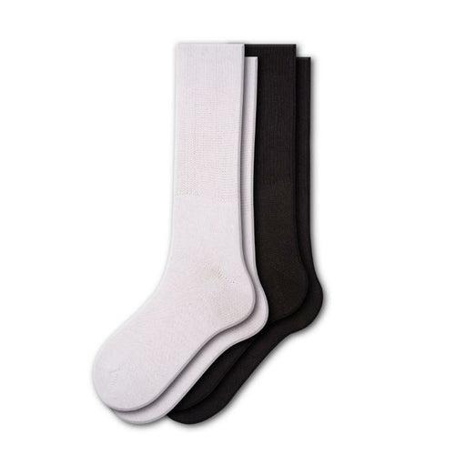 Sierra Socks Health Diabetic Wide Foot and Wider Calf Cotton Crew