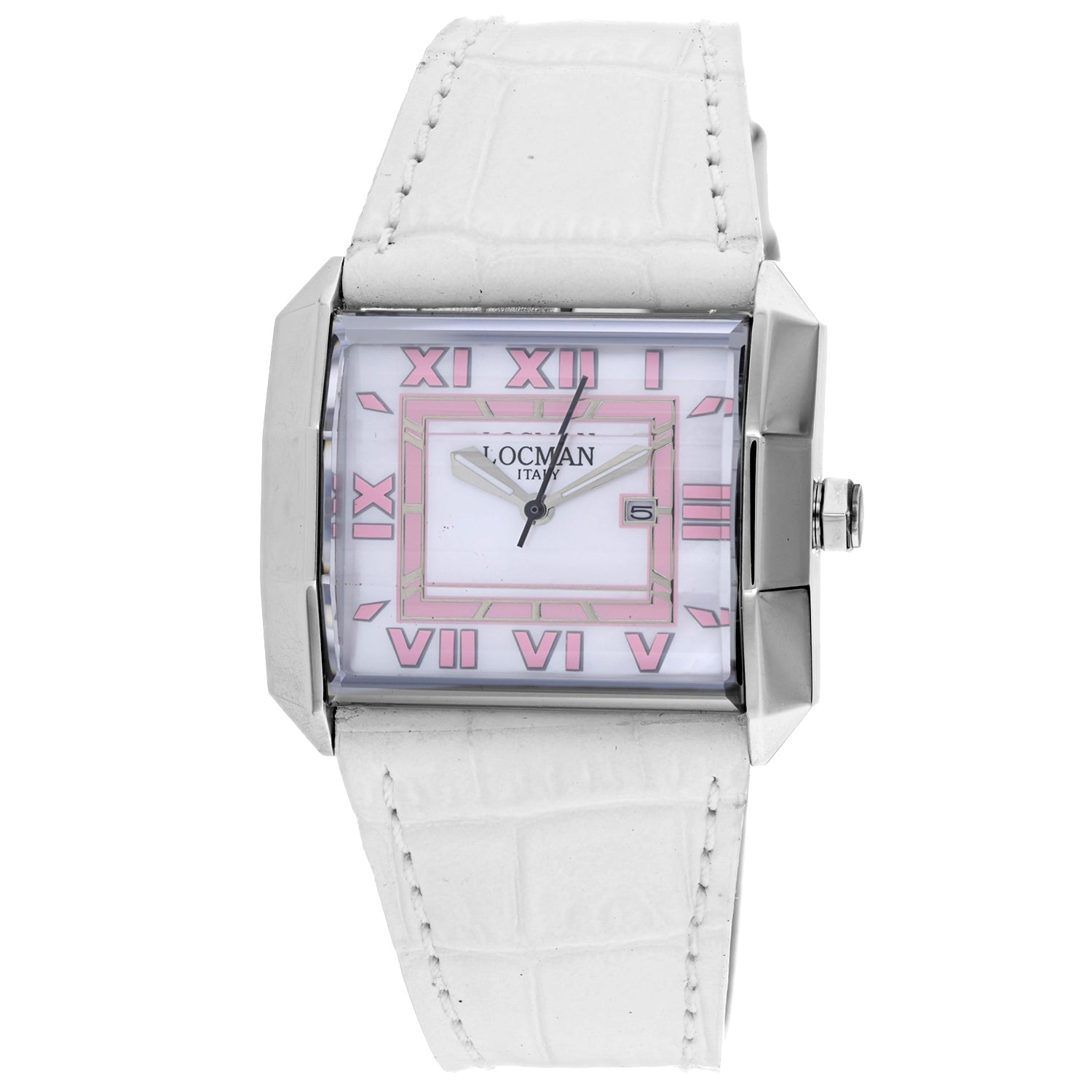 Locman Women's Classic White Dial Watch - 232MOPPKWH