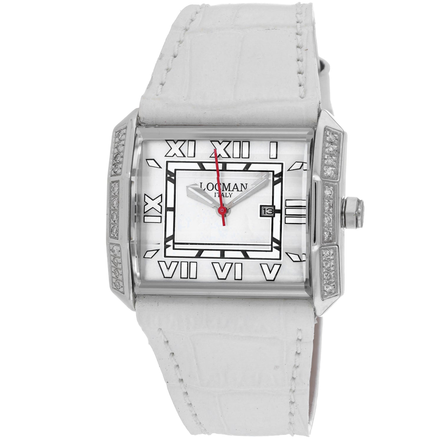 Locman Women's Classic White Dial Watch - 232MOPWHD/WH LE