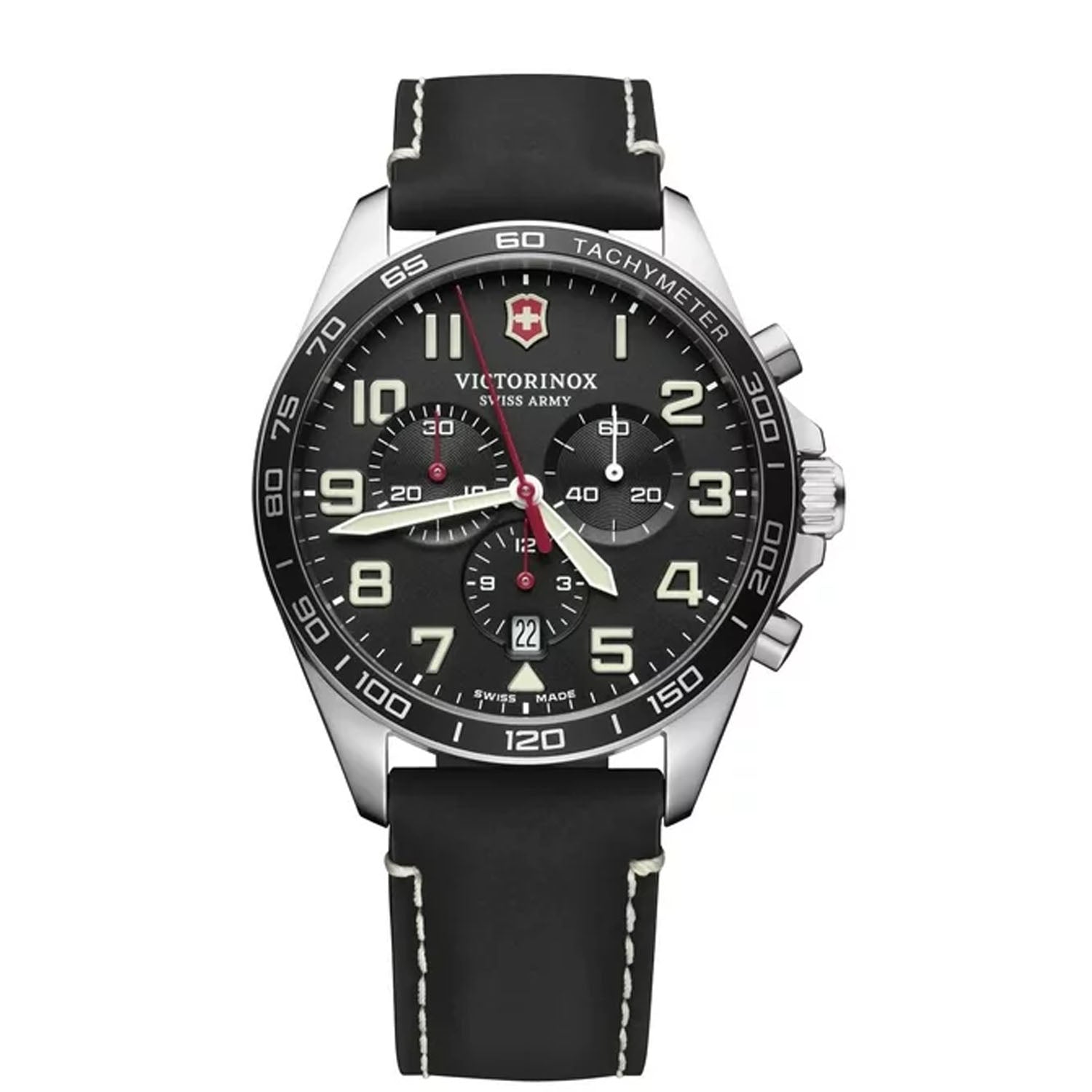 Victorinox Men's Fieldforce Black Dial Watch - 241852