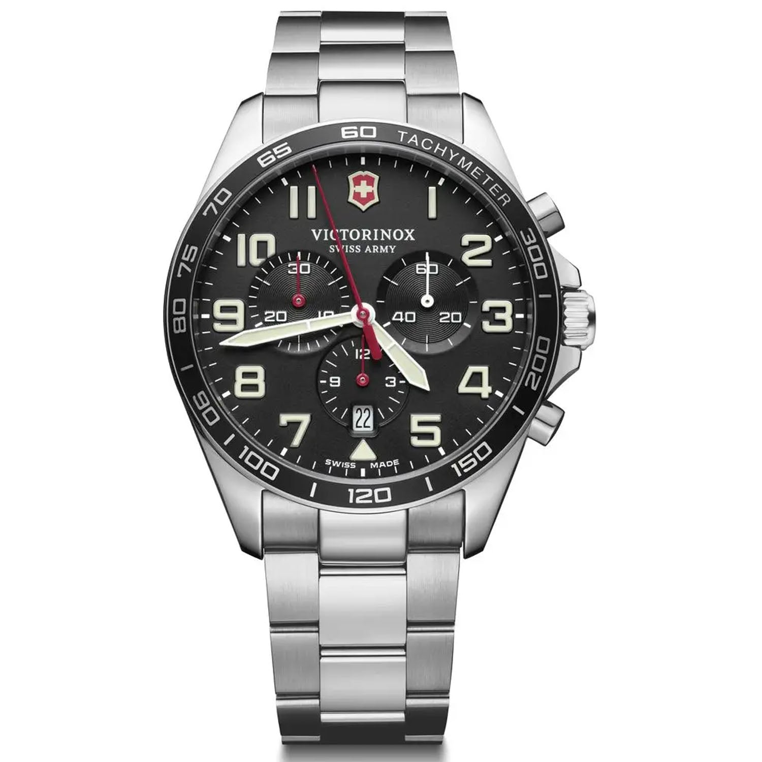 Victorinox Men's Fieldforce Black Dial Watch - 241855