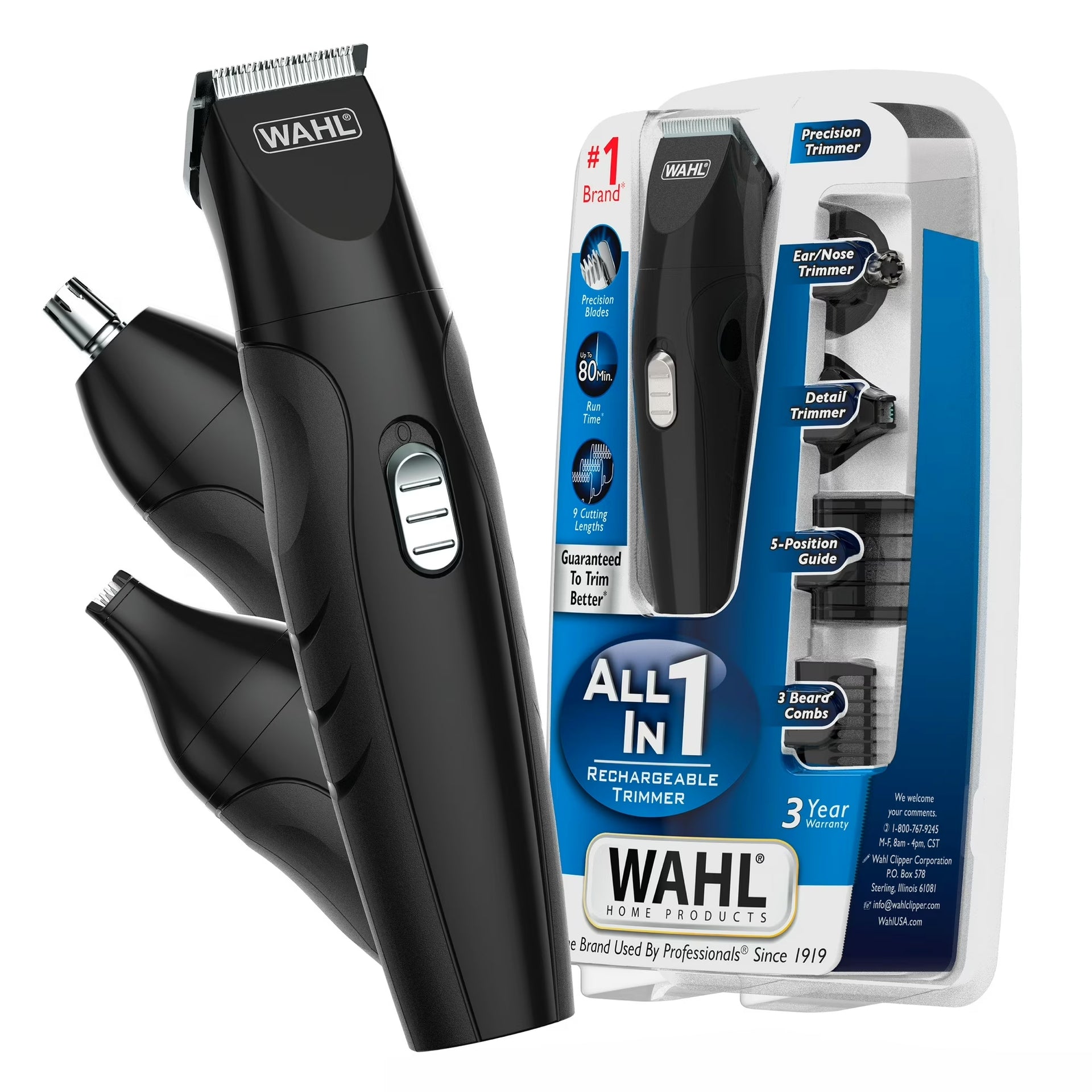 Wahl Total Grooming Kit - All in One Rechargeable Trimmer - 3027958-MI