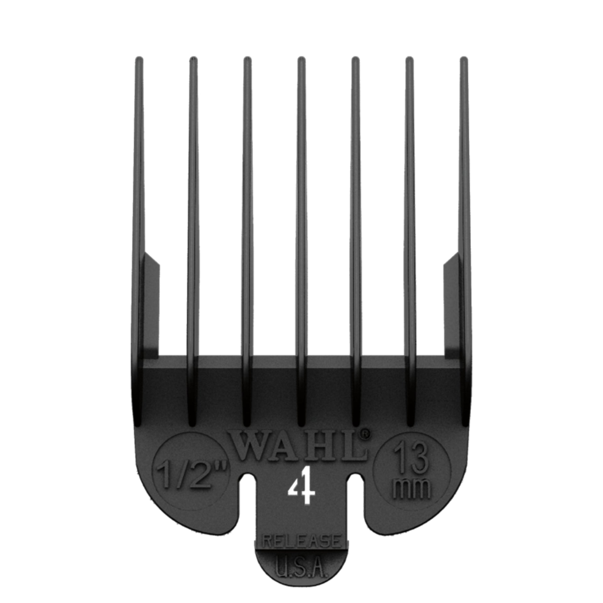 Wahl Professional #4 Nylon Cutting Guide Black Clipper Guard - 3144-001