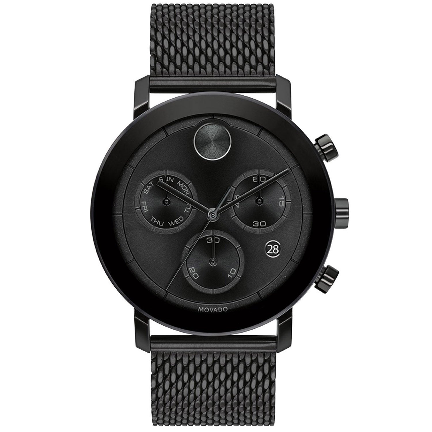 Movado Men's Bold Evolution Black Dial Watch