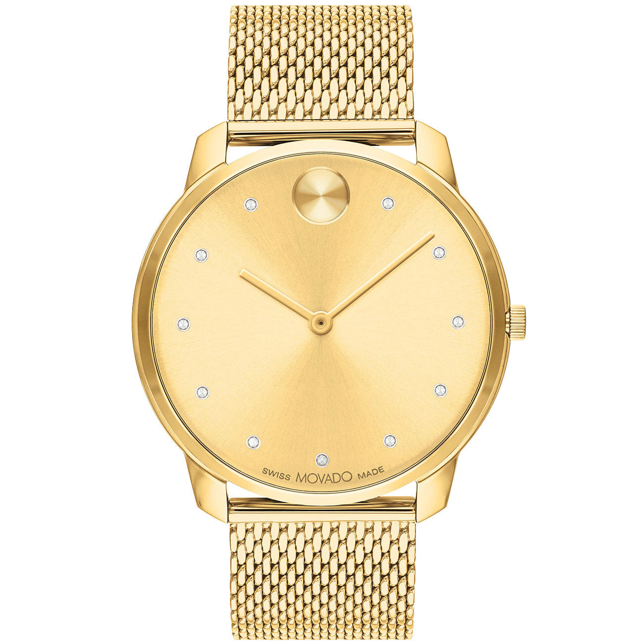 Movado Men's Bold Gold Dial Watch - 3600903