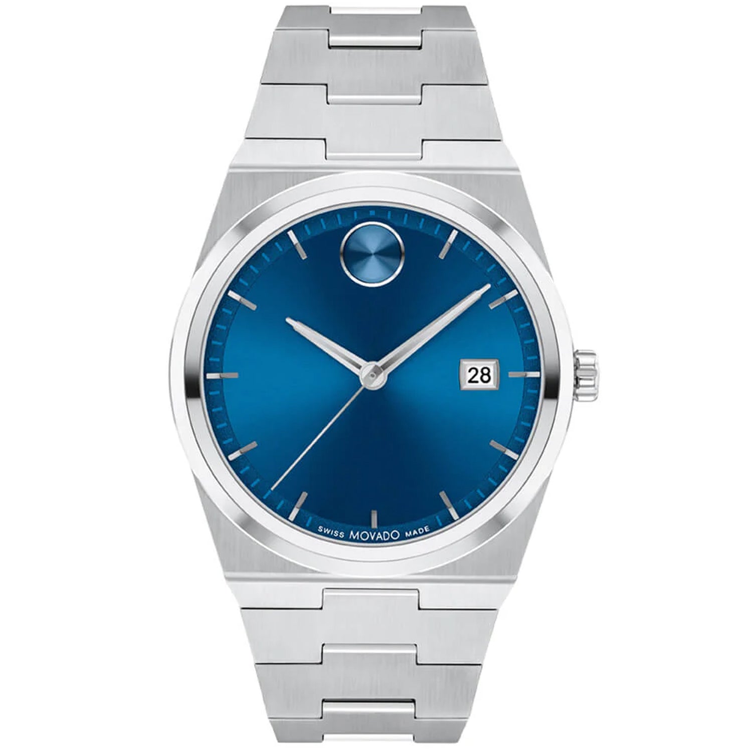 Movado Men's Bold Quest Blue Dial Watch - 3601221