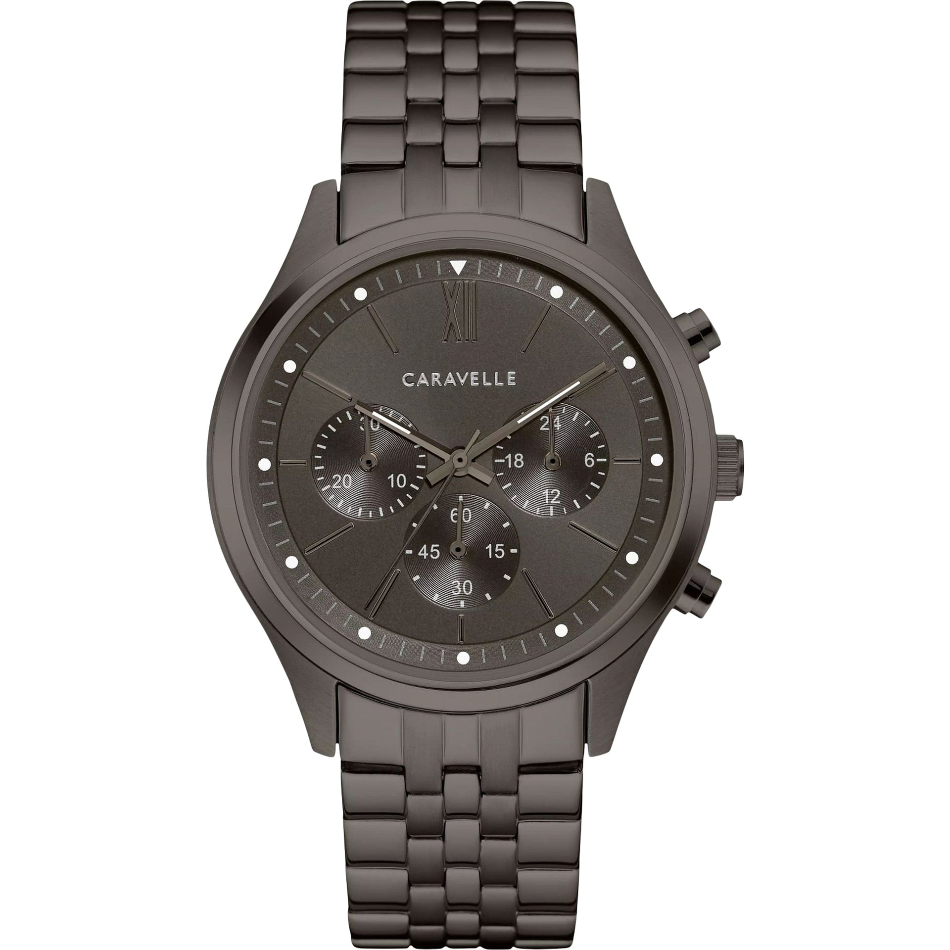 Caravelle Men's Dress Gray Dial Watch - 45A141