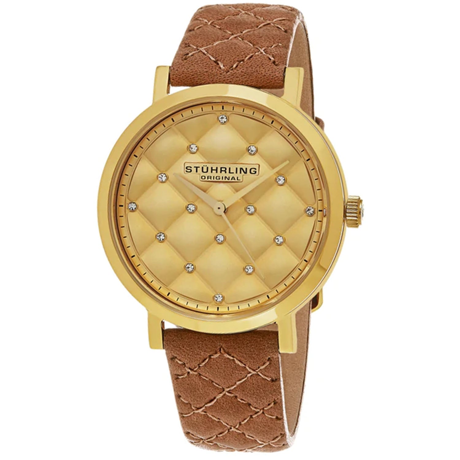 Stuhrling Women's Audrey Gold Dial Watch - 462.02