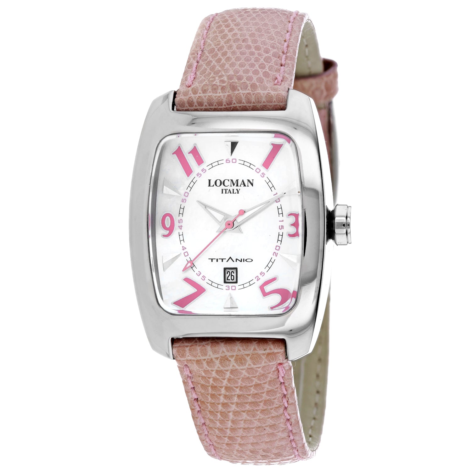 Locman Women's Classic White Dial Watch - 483MWNPK