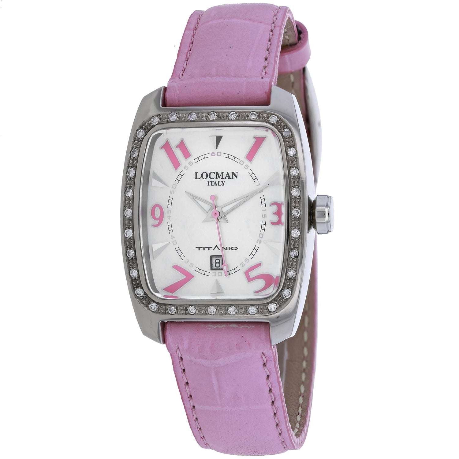 Locman Women's Titanio Mother of pearl Dial Watch - 483RMOPPK2D/PK