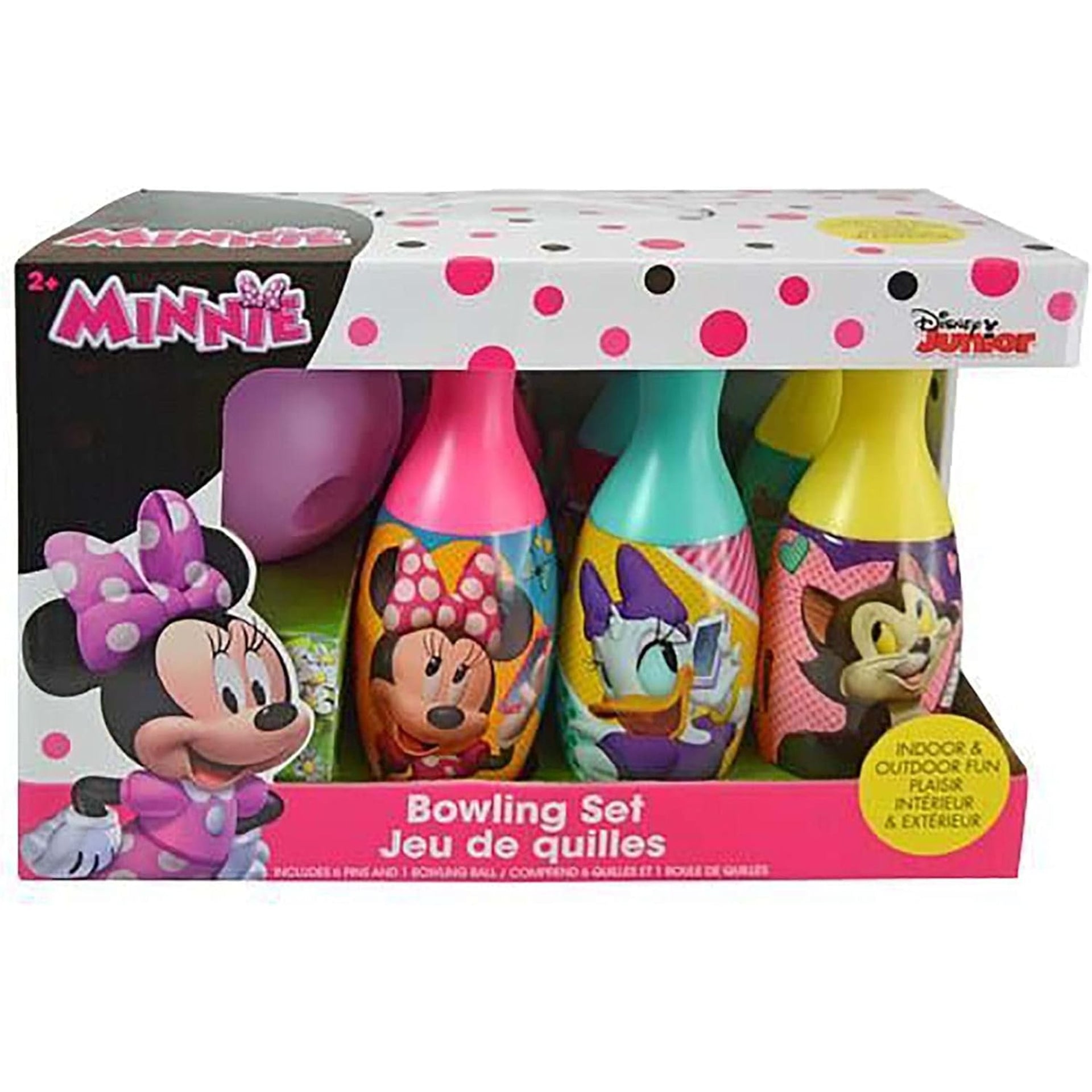 UPD Disney Minnie Mouse Multicolor Kids Bowling Set Toy