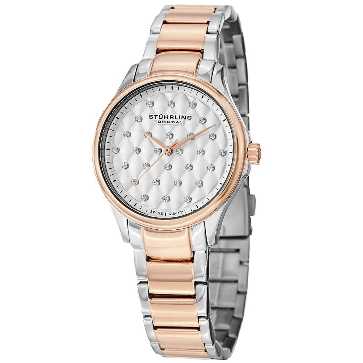 Stuhrling Women's Symphony Silver Dial Watch - 567.03