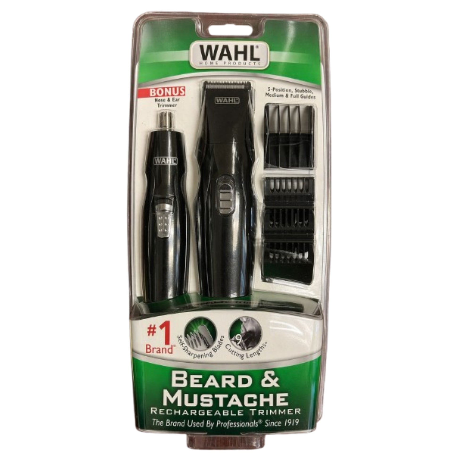 Wahl Rechargeable Beard Trimmer - Cordless Grooming Tool - Precision Trimming System - 5707-MI