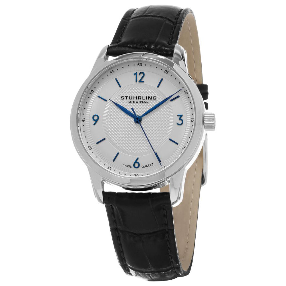 Stuhrling Men's Symphony Silver Dial Watch - 572.01