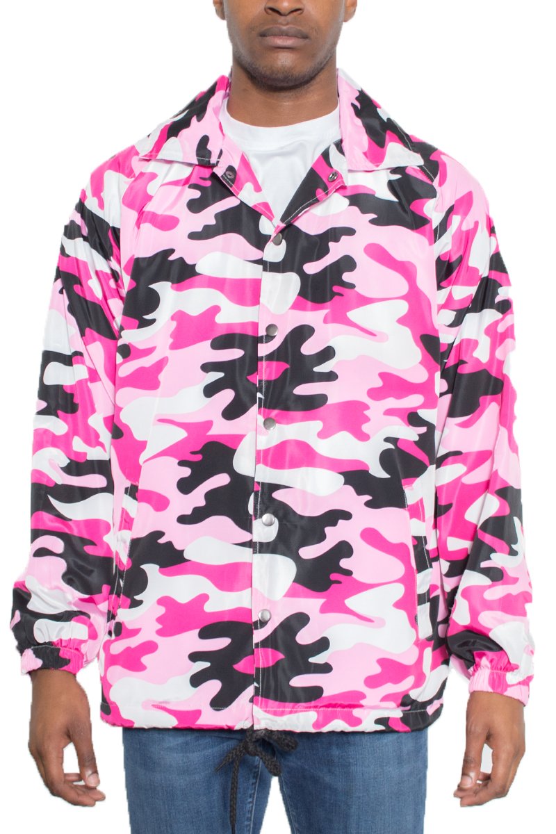 CAMO COACHS JACKET