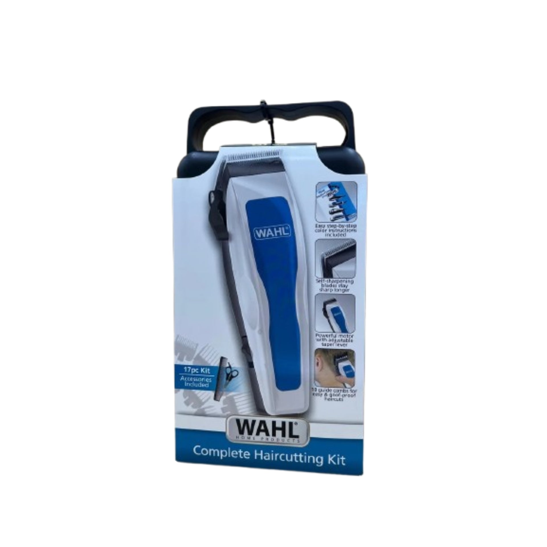 Wahl Complete Haircutting Kit - 17 Piece Corded Hair Clipper Set - 79420-200-MI