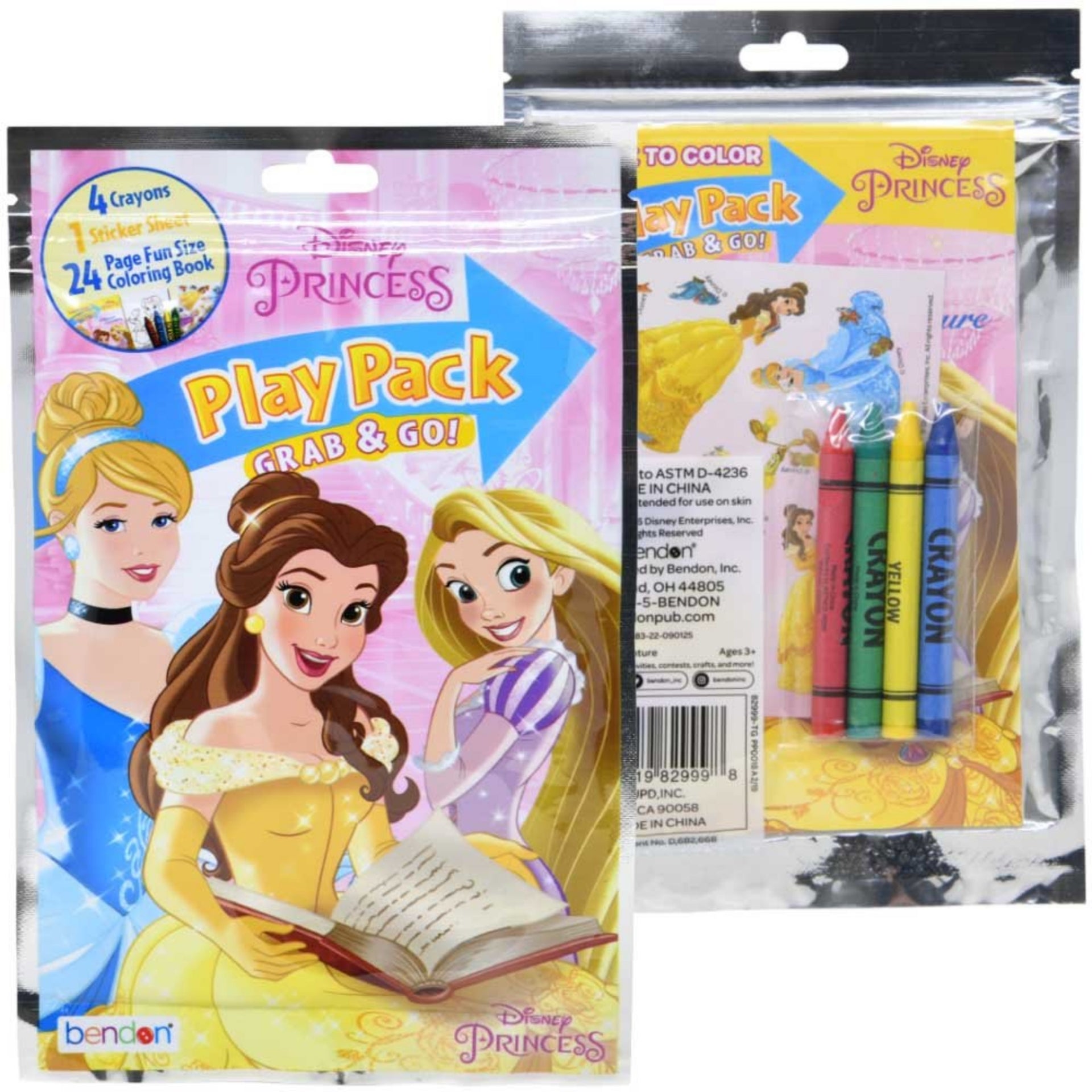 Disney Princess Grab n Go Play Pack