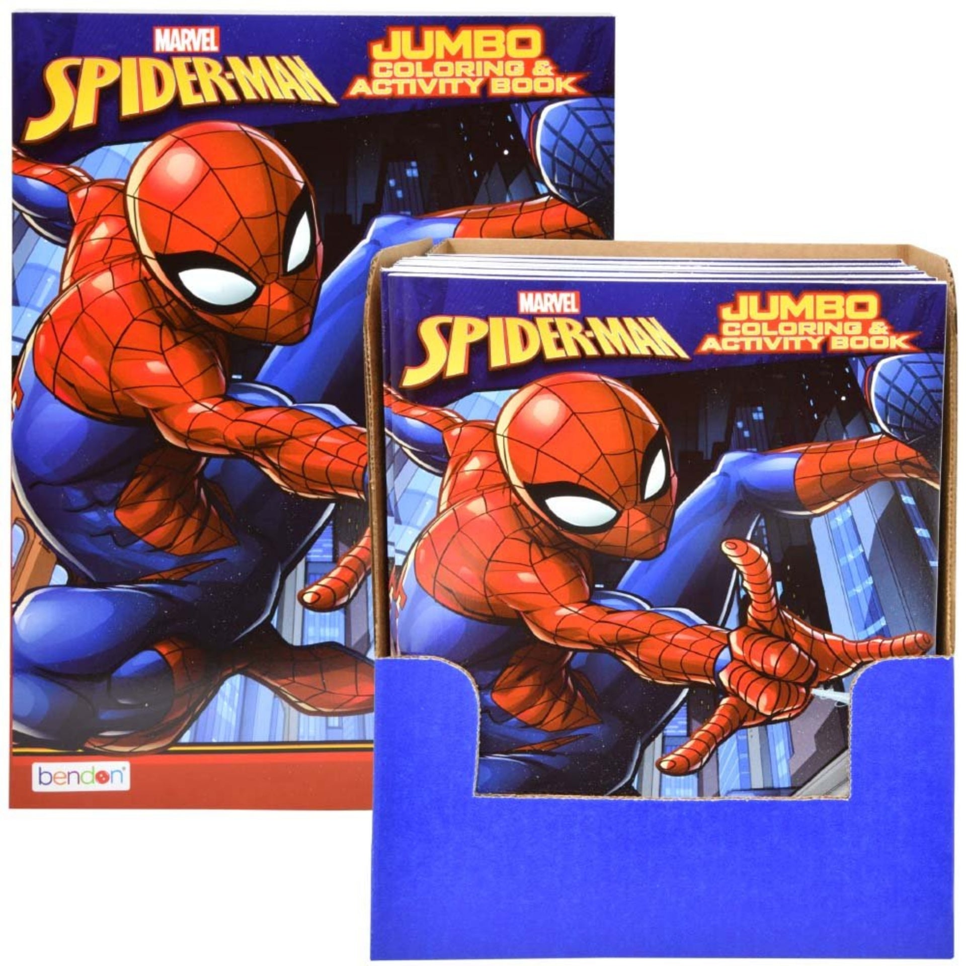 Spiderman 64 Page Coloring Book