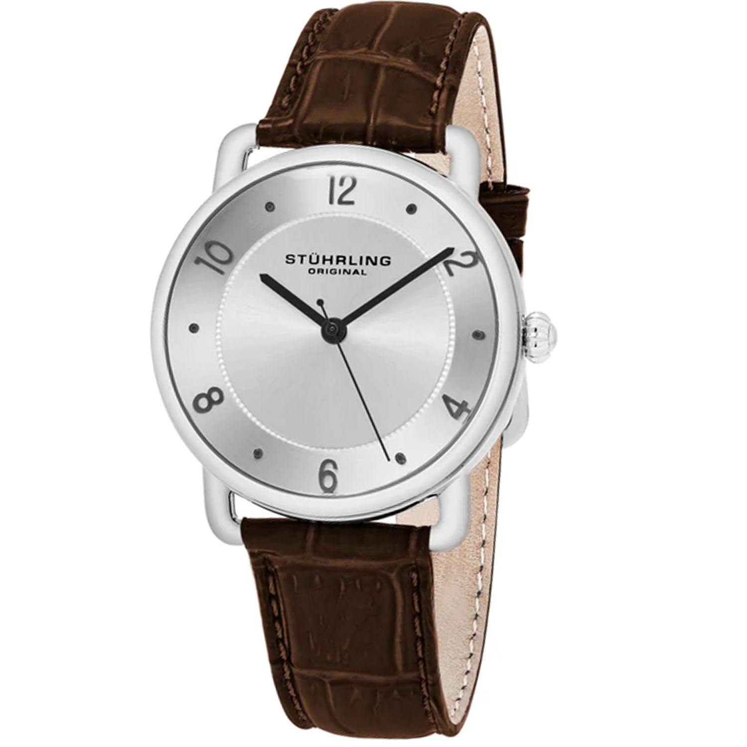 Stuhrling Men's Symphony Silver Dial Watch - 844.03