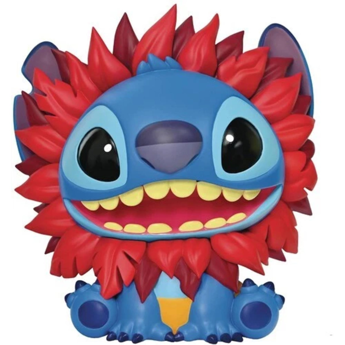 Monogram Disney Stitch As Lion King Figural Coin Bank
