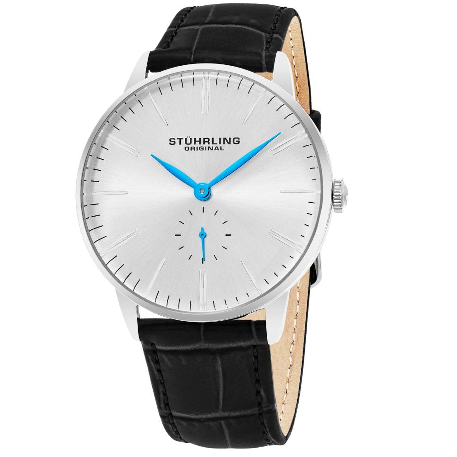 Stuhrling Men's Symphony Silver Dial Watch - 849.01