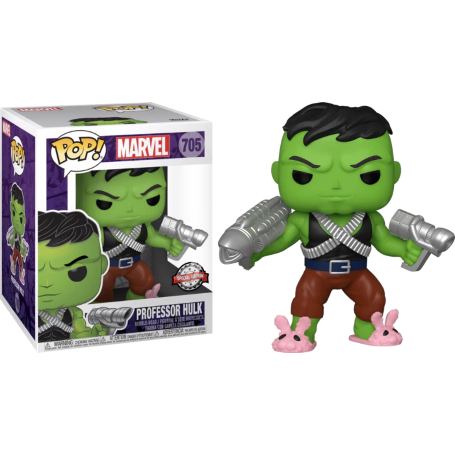 Incredible Hulk: Professor Hulk 6 Inch Super Funko Pop! Vinyl Figure #705 (Special Edition)